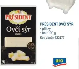 Makro PRÉSIDENT OVČÍ SÝR nabídka