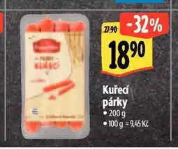 Albert Kuřecí párky nabídka