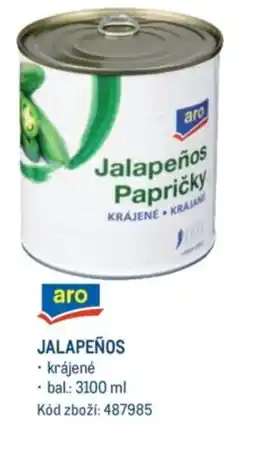 Makro JALAPEÑOS nabídka