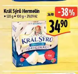 Albert Král sýrů hermelín nabídka