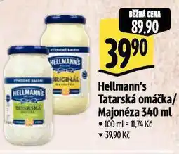 Albert Hellmann's tatarská omáčka nabídka