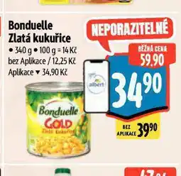 Albert Bonduelle zlatá kukuřice nabídka