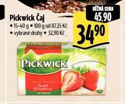 Albert Pickwick čaj nabídka