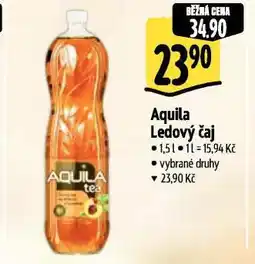 Albert Aquila ledový čaj nabídka