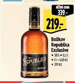 Albert Božkov republica exclusive nabídka