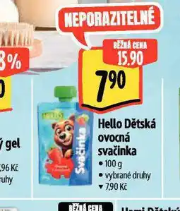 Albert Hello dětská ovocná přesnídávka nabídka