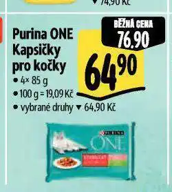 Albert Purina one kapsičky pro kočky nabídka