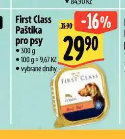 Albert First class paštika pro psy nabídka
