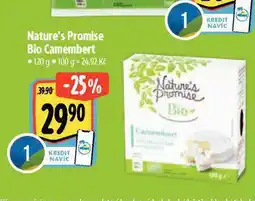 Albert Bio camembert nabídka