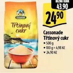 Albert Cassonade třtinový cukr nabídka
