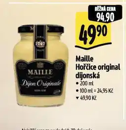 Albert Maille hořčice original dijonská nabídka