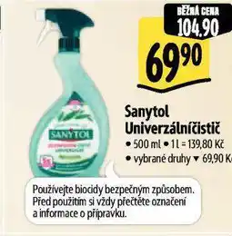 Albert Sanytol univerzální čistič nabídka