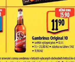 Albert Pivo gambrinus originál 10 nabídka