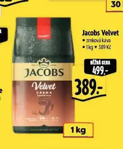 Albert Jacobs velvet zrnková káva nabídka