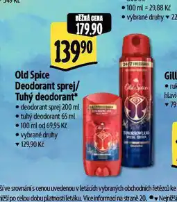 Albert Old spice tuhý deodorant nabídka