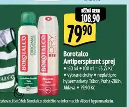 Albert Borotalco deodorant nabídka