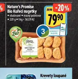 Albert Bio kuřecí nugetky nabídka