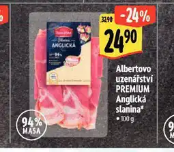 Albert Anglická slanina nabídka