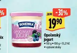 Albert Opočno jogurt nabídka