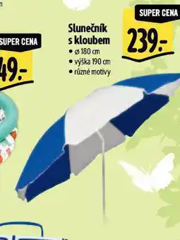 Albert Slunečník s kloubem nabídka