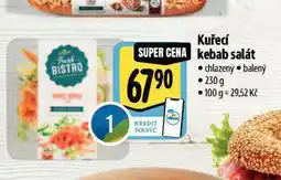 Albert Kuřecí kebab salát nabídka