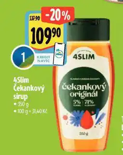 Albert Čekankový sirup 4slim nabídka