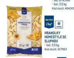 Makro HRANOLKY HOMESTYLE SE SLUPKOU nabídka