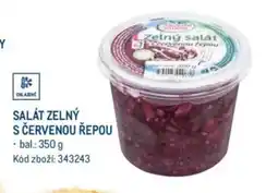 Makro SALÁT ZELNÝ S ČERVENOU ŘEPOU nabídka