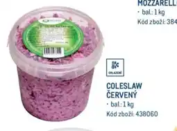 Makro COLESLAW ČERVENÝ nabídka