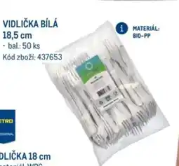 Makro VIDLIČKA BÍLÁ nabídka