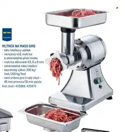 Makro MLÝNEK NA MASO GMG nabídka