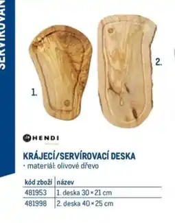 Makro KRÁJECÍ/SERVÍROVACÍ DESKA nabídka