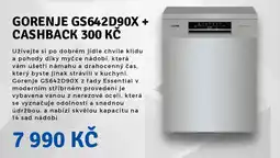 Planeo Elektro GORENJE GS642D90X + CASHBACK 300 KČ nabídka