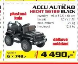 Hecht ACCU AUTÍČKO HECHT 56189 BLACK nabídka