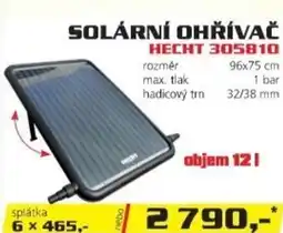 Hecht SOLÁRNÍ OHŘÍVAČ HECHT 305810 nabídka