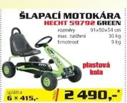Hecht ŠLAPACÍ MOTOKÁRA HECHT 59792 GREEN nabídka