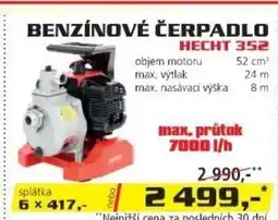 Hecht BENZÍNOVÉ ČERPADLO nabídka