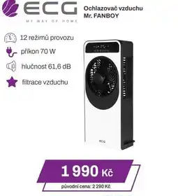 Expert ECG Ochlazovač vzduchu Mr. FANBOY nabídka