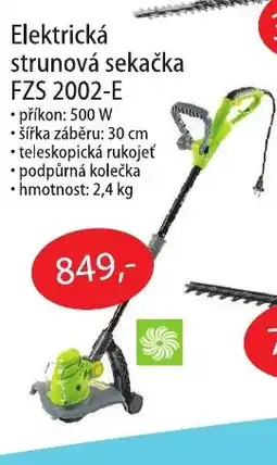 Fortel Elektrická strunová sekačka FZS 2002-E nabídka