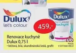 Renovace kuchyně Dulux