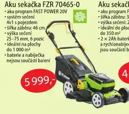 Fortel Aku sekačka FZR 70465-0 nabídka