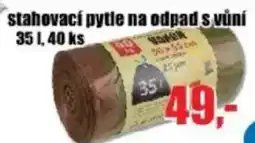 EVA Stahovací pytle na odpad s vůní nabídka