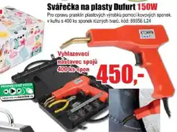 EVA Svářečka na plasty Dufurt 150W nabídka