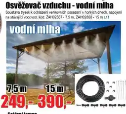 EVA Osvěžovač vzduchu - vodní mlha nabídka
