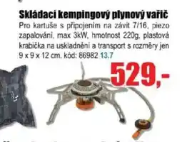 EVA Skládací kempingový plynový vařič nabídka