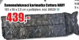 EVA Samonafukovací karimatka Cattara NAVY nabídka