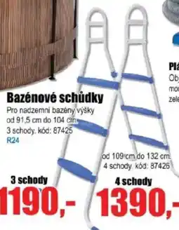 EVA Bazénové schůdky nabídka