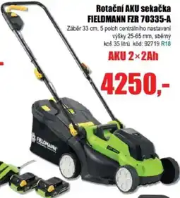 EVA Rotační AKU sekačka FIELDMANN FZR 70335-A nabídka