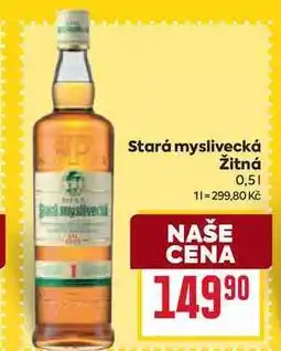 Billa Stará myslivecká Žitná 0,5l nabídka