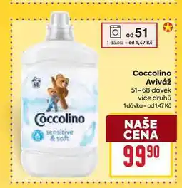 Billa Coccolino Aviváž 51-68 dávek nabídka
